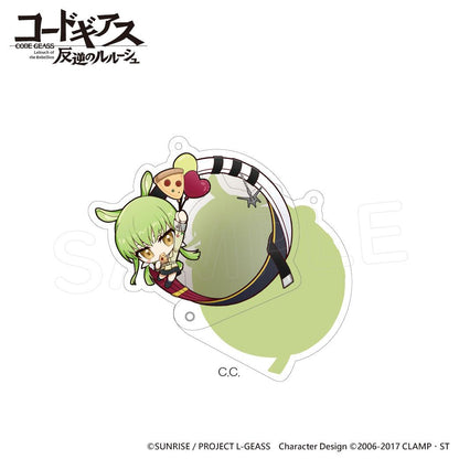 《反叛的魯路修》亞克力罐裝徽章收納盒 C.C.