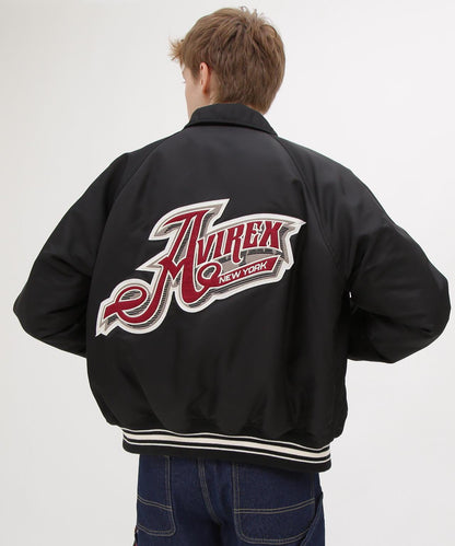 《&DEPOT限定》尼龍棒球夾克