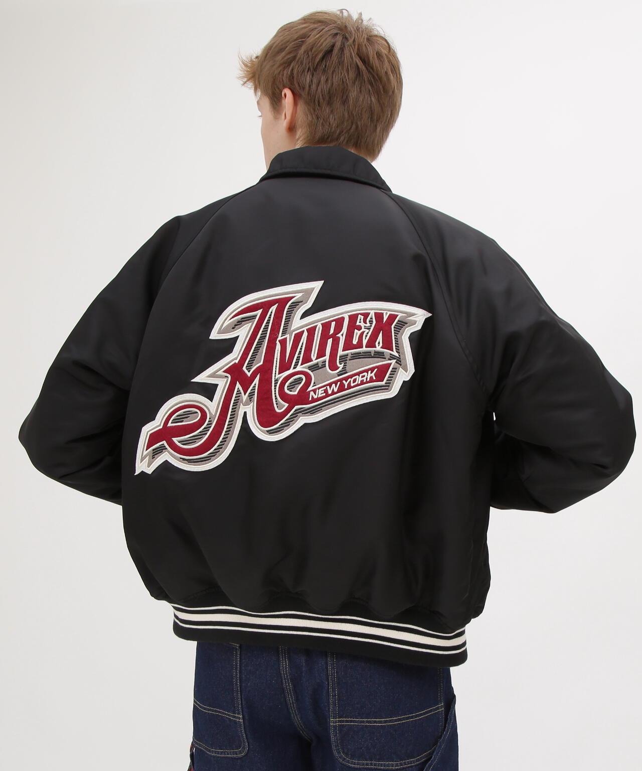 《&DEPOT限定》尼龍棒球夾克