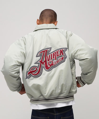 《&DEPOT限定》尼龍棒球夾克