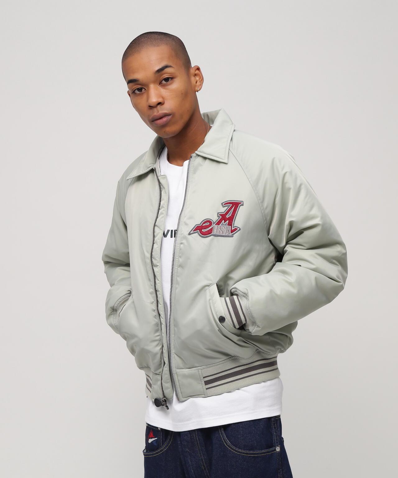 《&DEPOT限定》尼龍棒球夾克