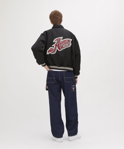 《&DEPOT限定》尼龍棒球夾克