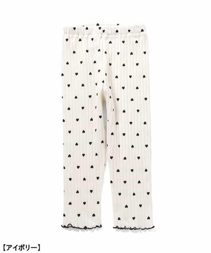 愛心圖案層疊睡衣