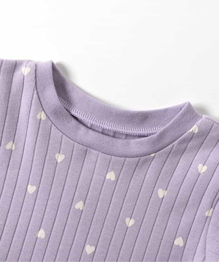 愛心圖案層疊睡衣
