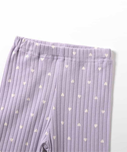 愛心圖案層疊睡衣