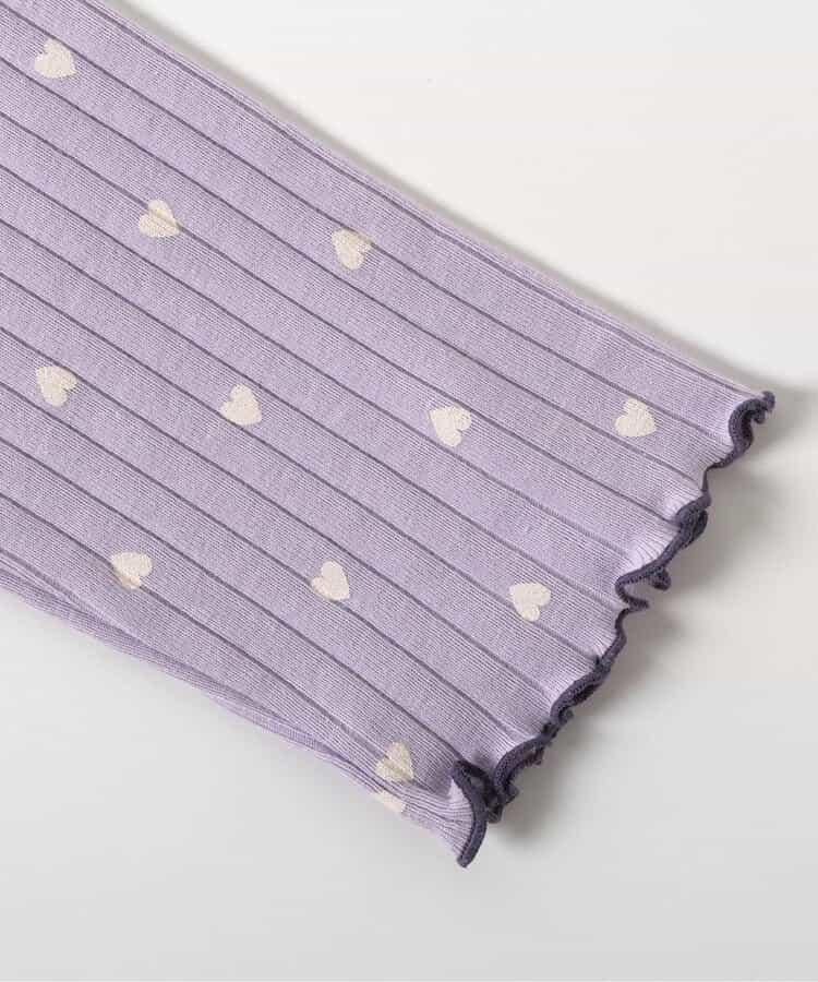 愛心圖案層疊睡衣