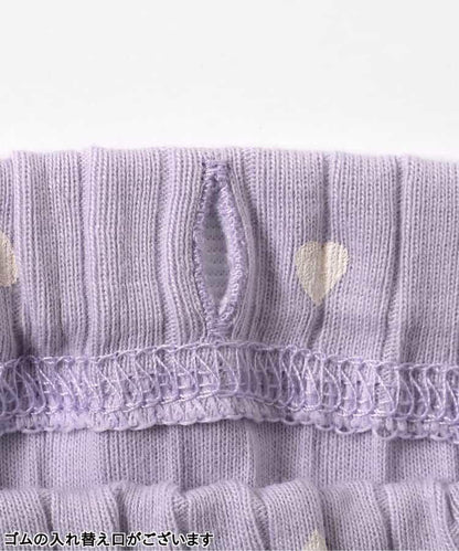 愛心圖案層疊睡衣