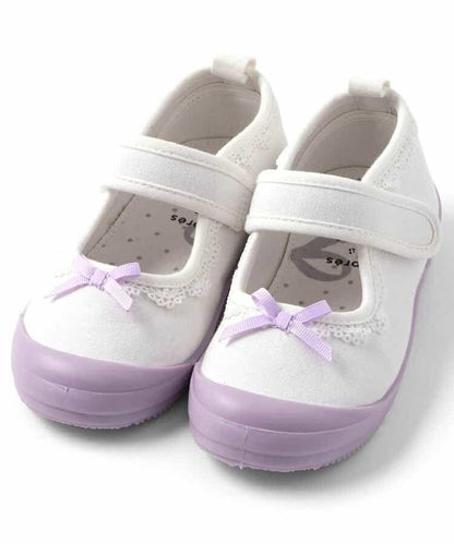 簡易貼合蕾絲花邊室內鞋