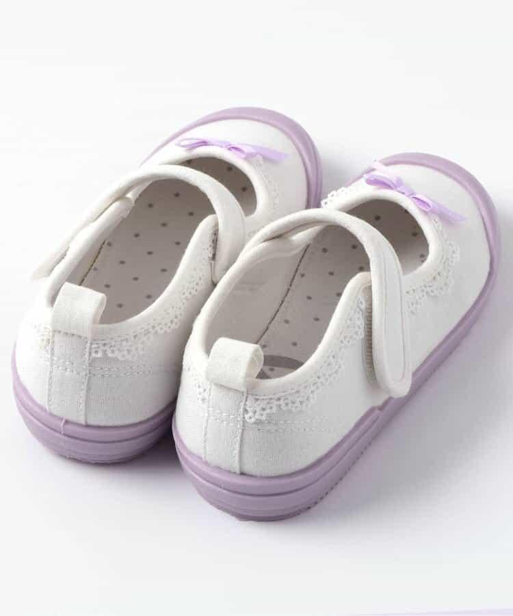 簡易貼合蕾絲花邊室內鞋