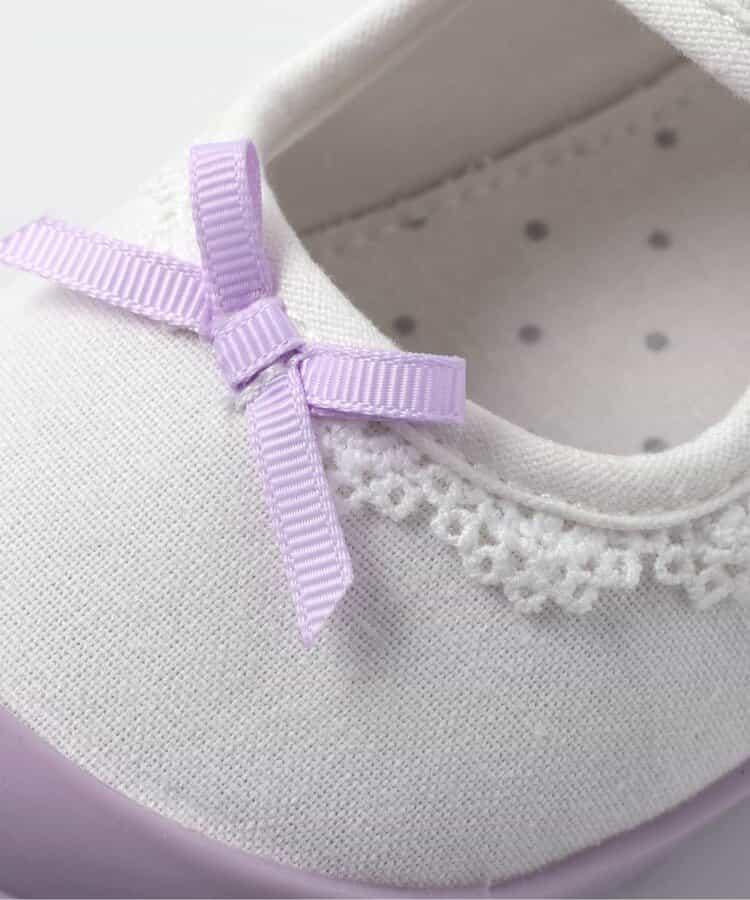 簡易貼合蕾絲花邊室內鞋