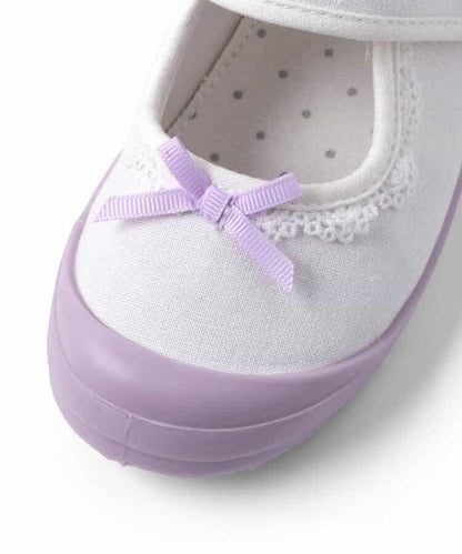 簡易貼合蕾絲花邊室內鞋