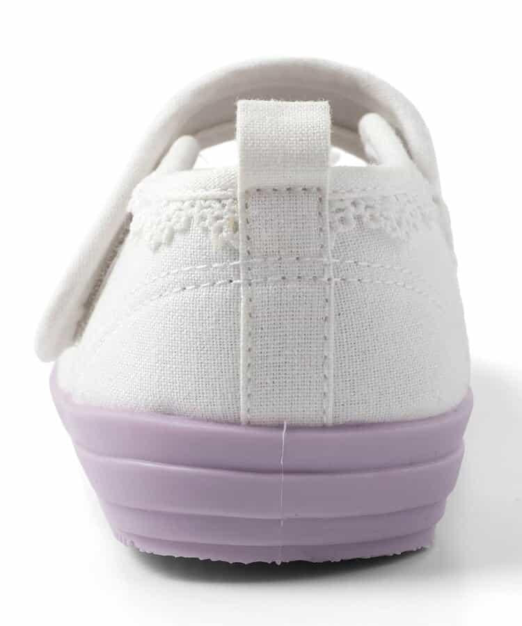 簡易貼合蕾絲花邊室內鞋