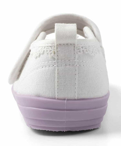 簡易貼合蕾絲花邊室內鞋