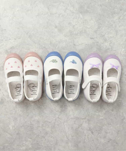 簡易貼合蕾絲花邊室內鞋