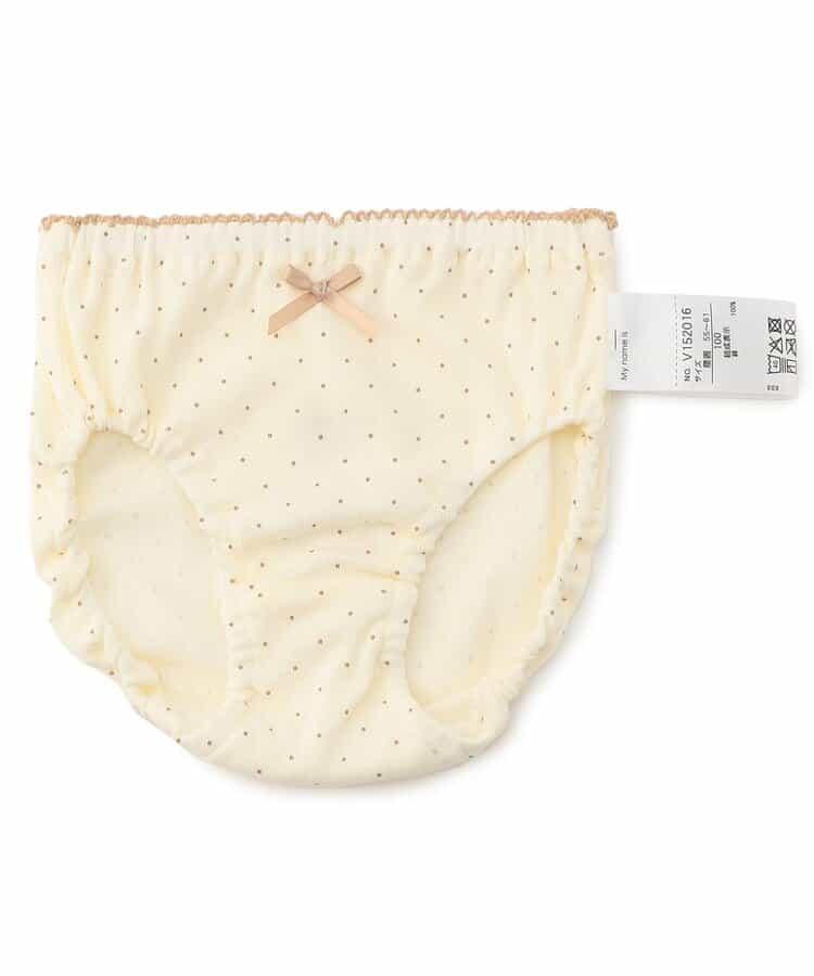 GIRLS小熊冰淇淋背面印花短褲