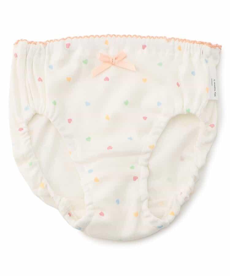 GIRLS愛心全印花內褲