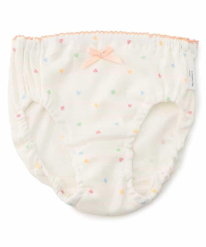 GIRLS愛心全印花內褲