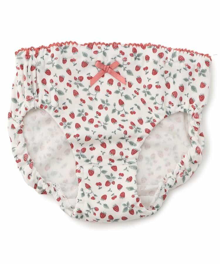 GIRLS草莓杯子蛋糕全印花內褲