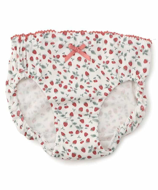 GIRLS草莓杯子蛋糕全印花內褲