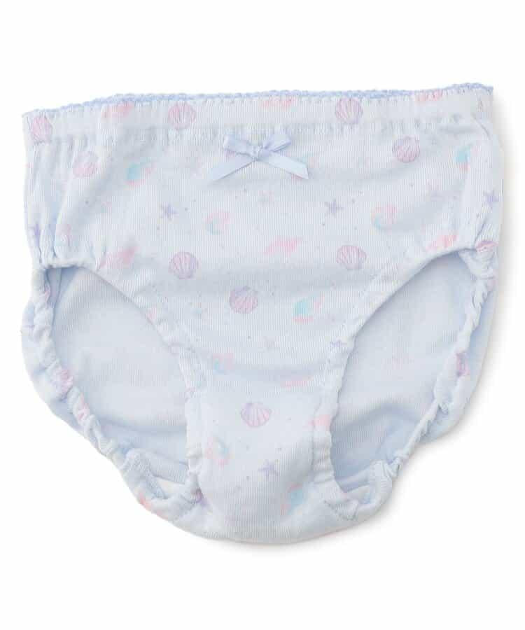 GIRLS貝殼圖案長褲