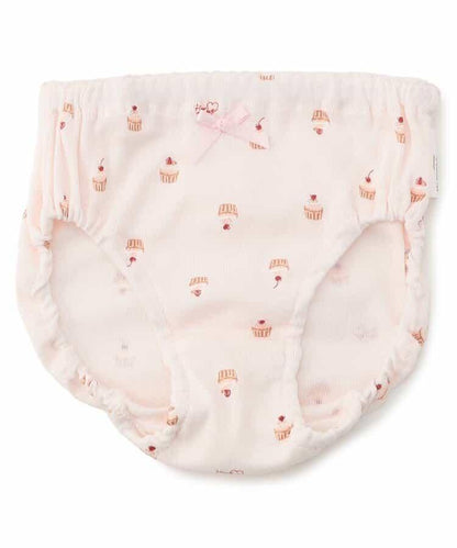 GIRLS草莓杯子蛋糕全印花內褲