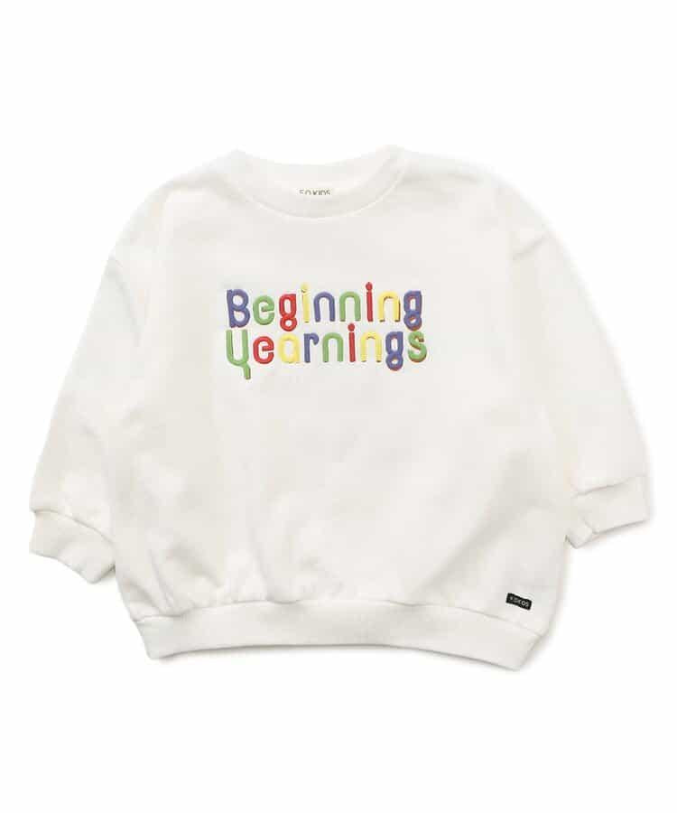 彩色字母印花衛衣