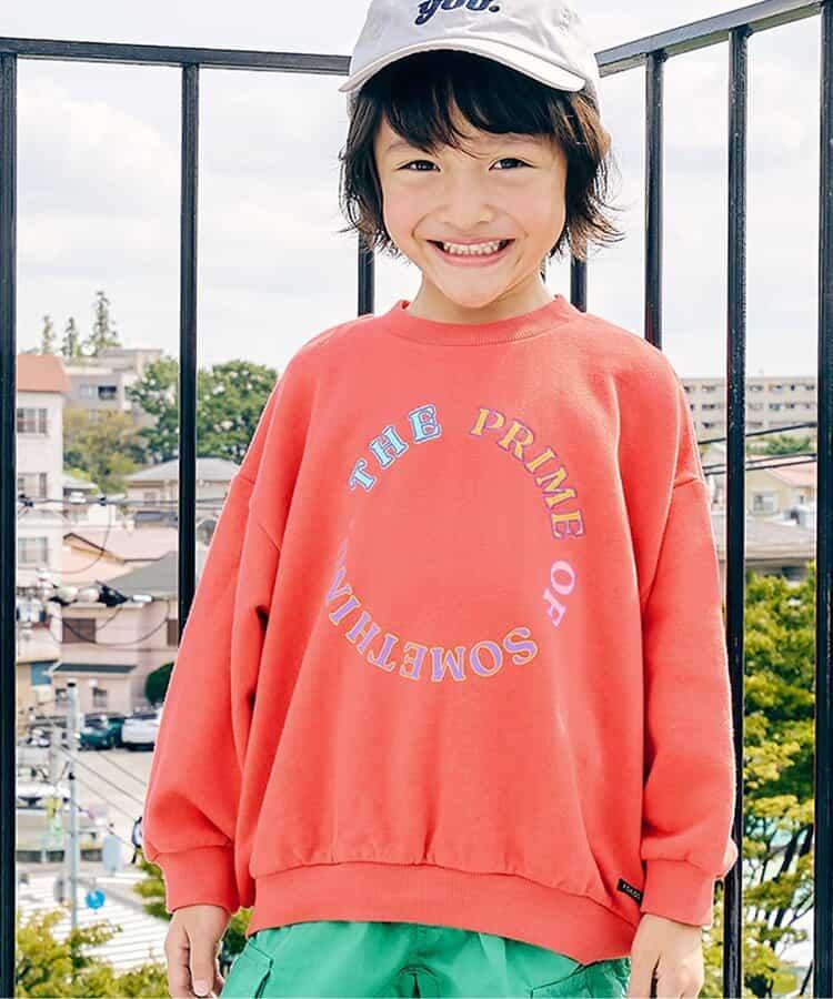 彩色字母印花衛衣