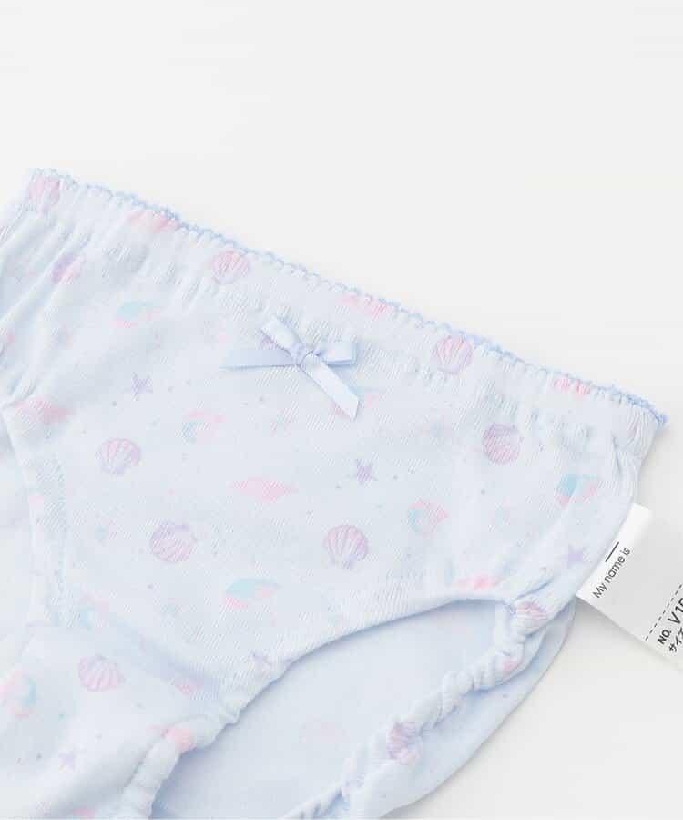 GIRLS貝殼圖案長褲