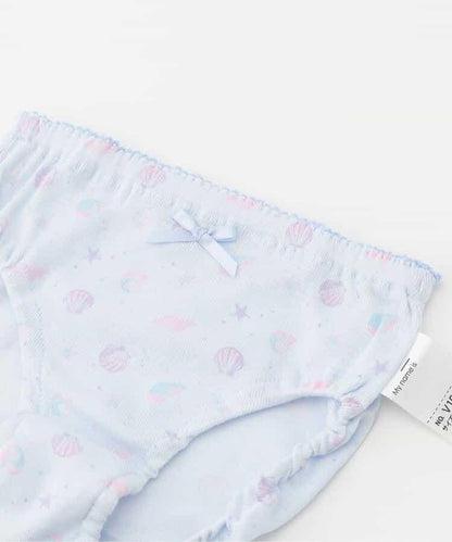 GIRLS貝殼圖案長褲