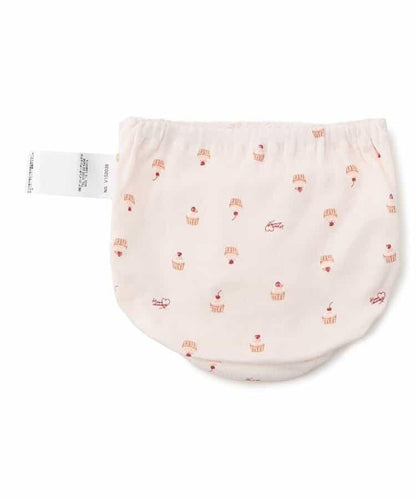 GIRLS草莓杯子蛋糕全印花內褲