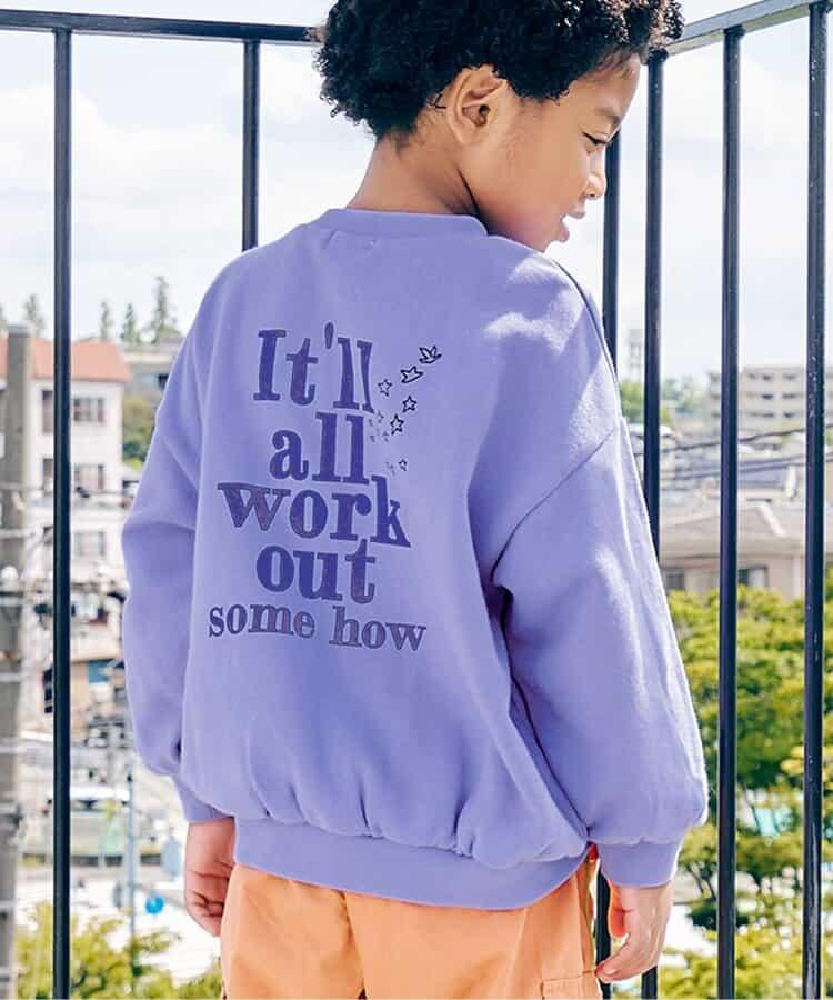 彩色字母印花衛衣