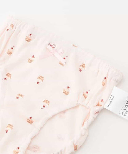 GIRLS草莓杯子蛋糕全印花內褲