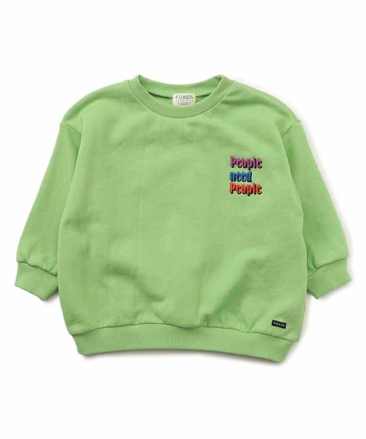 彩色字母印花衛衣