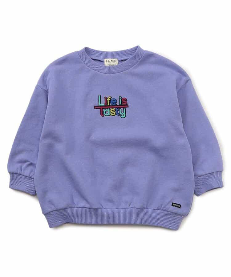 彩色字母印花衛衣