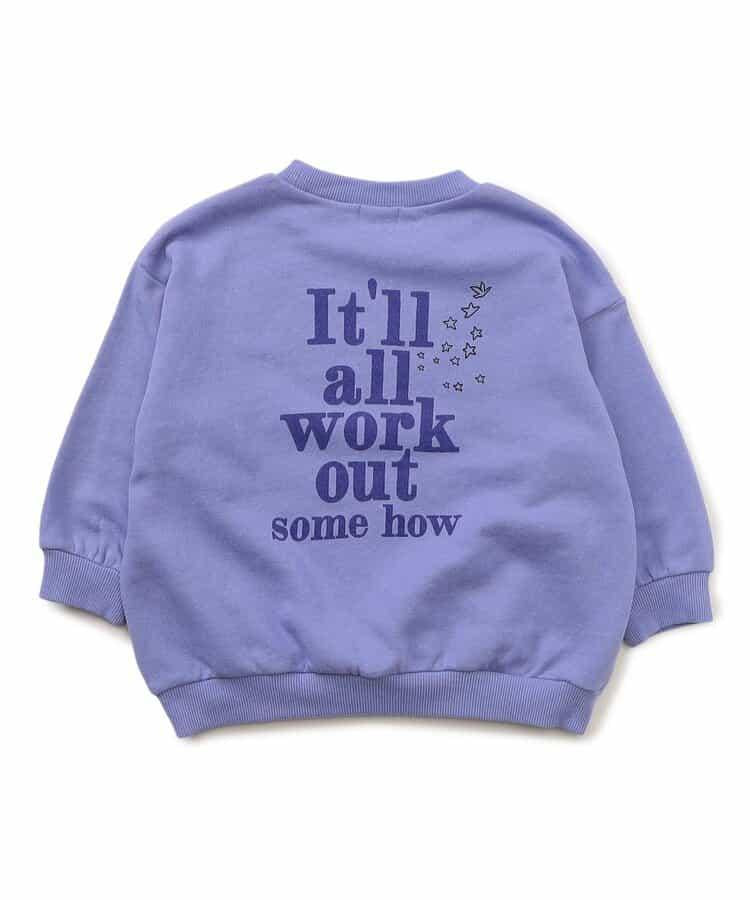 彩色字母印花衛衣