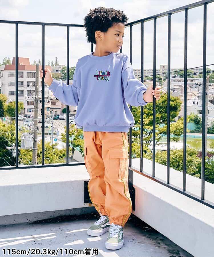 彩色字母印花衛衣