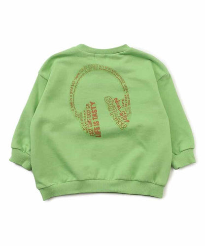 彩色字母印花衛衣