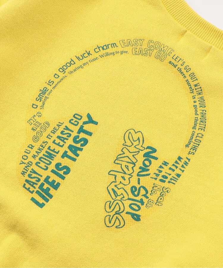 彩色字母印花衛衣