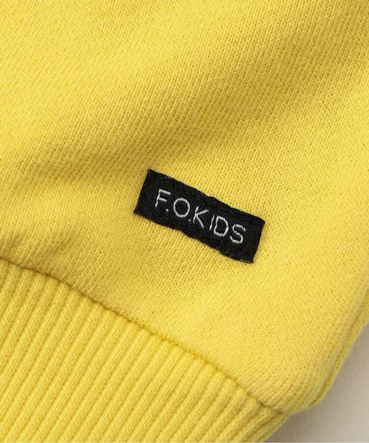 彩色字母印花衛衣