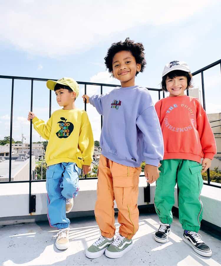 彩色字母印花衛衣