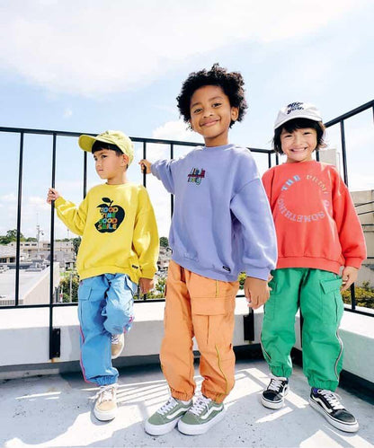 彩色字母印花衛衣