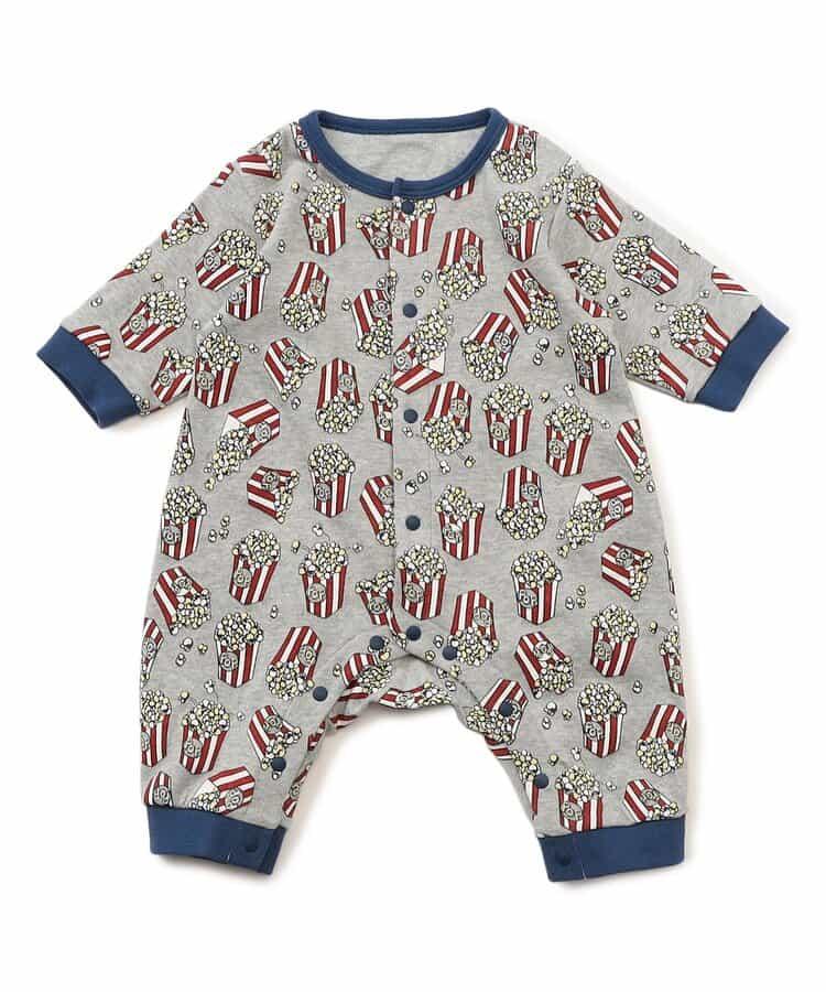 爆米花圖案連體衣