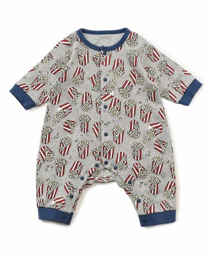 爆米花圖案連體衣