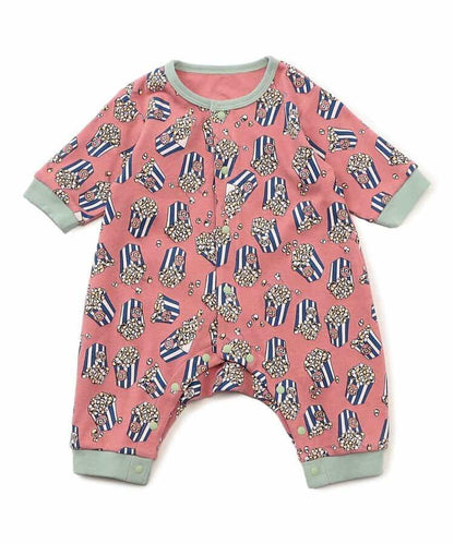 爆米花圖案連體衣