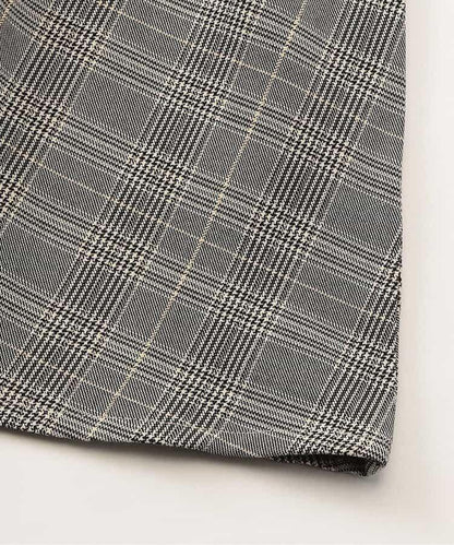 拼接蝴蝶結連衣裙