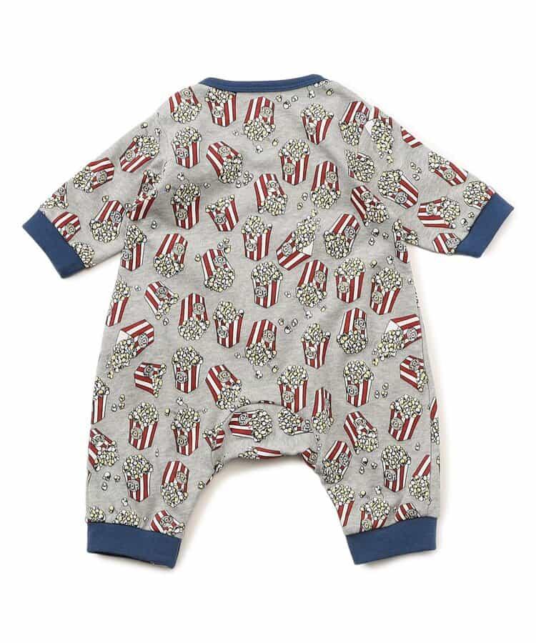 爆米花圖案連體衣