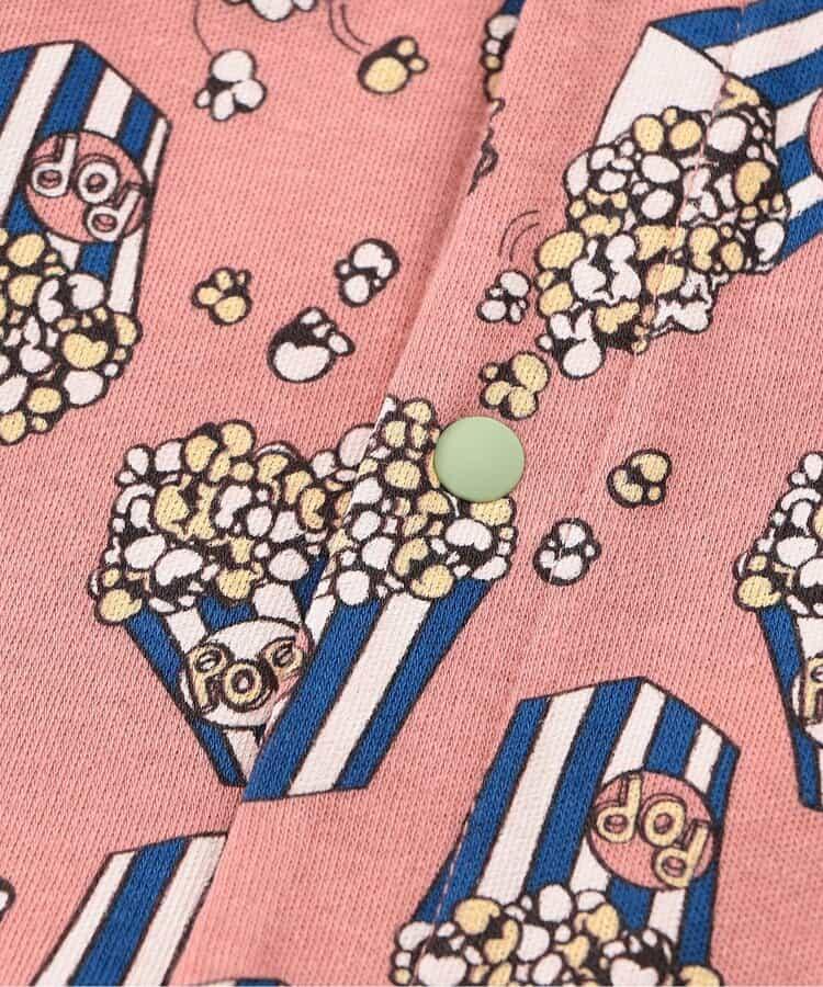 爆米花圖案連體衣