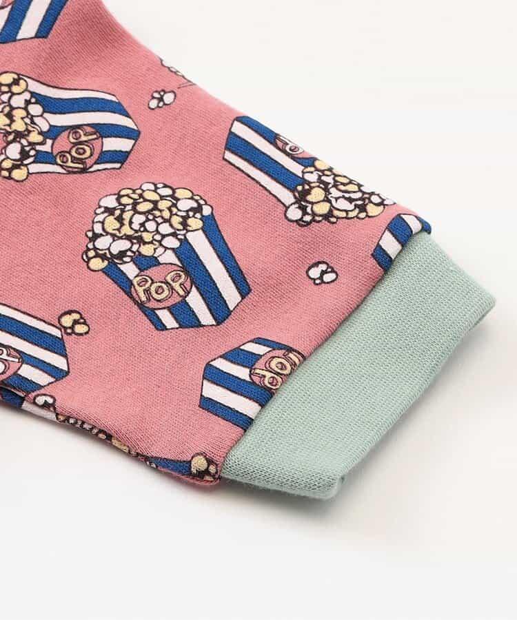 爆米花圖案連體衣