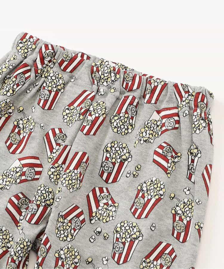 爆米花圖案睡衣
