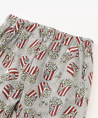 爆米花圖案睡衣